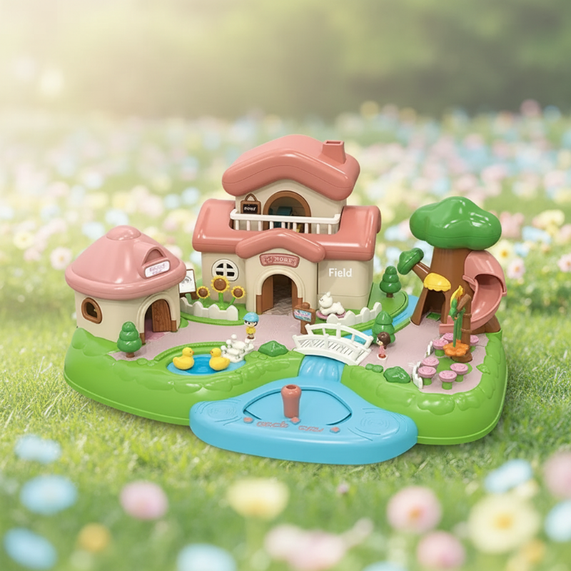 Magnetic Princess Castle – Luova & maaginen – magneettinen nukkekoti-leikkisetti