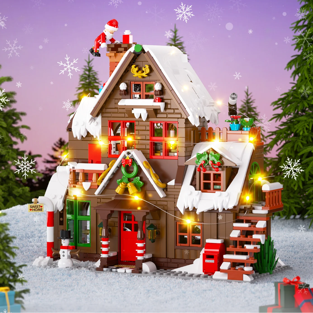 ChristmasHome – Juhlava ja luova – Joulutalon rakennussarja