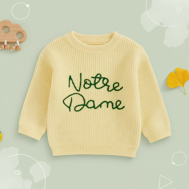 WarmWeave – Mukava ja leikkisä – Notre Dame -villapaita