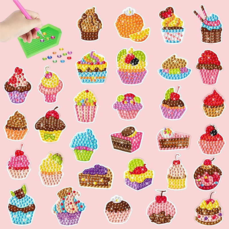 GemArt – Varjoisa ja kiiltävä – timanttimaalaus tarrat