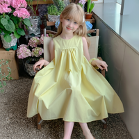 Thumbnail for Summer Dress – Kevyt ja kesäinen – Keltainen kesämekko