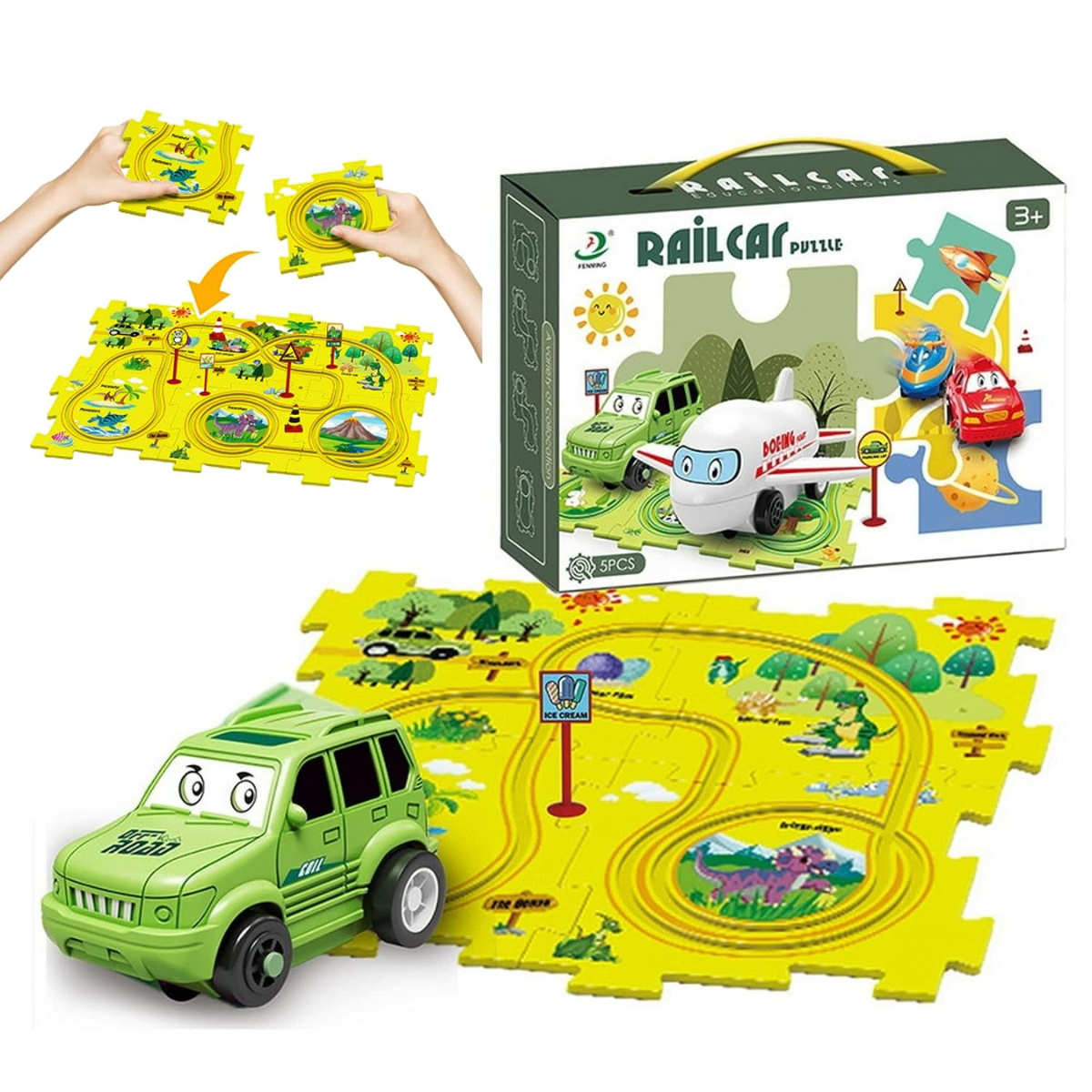 Car Track™ - Rakenna ja leiki - Leluautorata