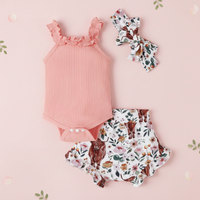 Thumbnail for Baby Girl Summer Outfit – Söpö ja ilmava – vauvan vaatesetti