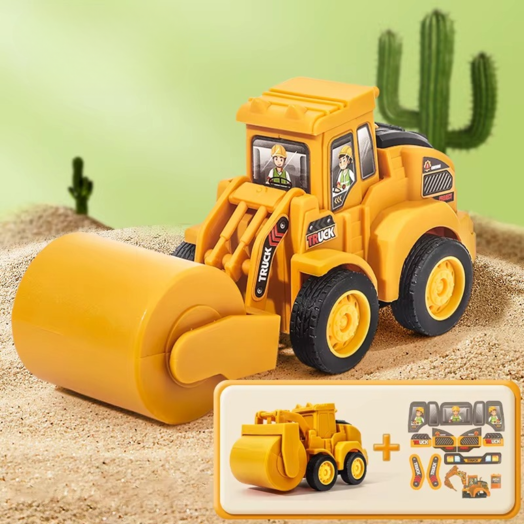 Construction Toy™ - Pienet rakennusinsinöörit toiminnassa - Lelukaivinkone