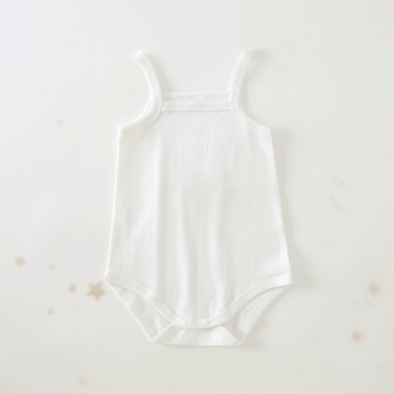 Summer Bodysuit – Kevyt ja mukava – neulottu vauvan body