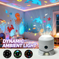 Thumbnail for SeaDream – Leikkisä ja opettavainen – 360° kiertävä LED-yövalo
