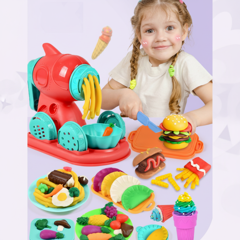 PlayDough Fun – Leikkisä ja luova – DIY-savileikkisetti