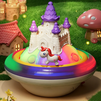 Thumbnail for SpalshCastle – Maaginen ja interaktiivinen – Kelluva yksisarvislinna-leikkisetti