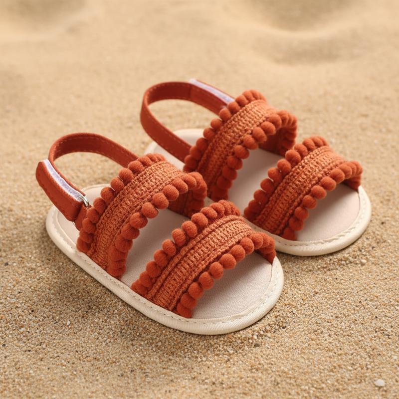 Baby Girls Sandals – Pehmeät ja mukavat – Kesäsandaalit