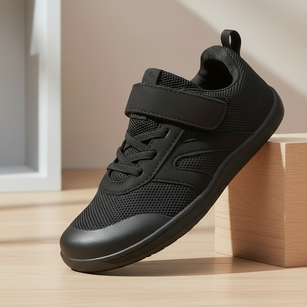 RunCoast – Raikas ja joustava – luistamaton Barefoot-lastenkenkä