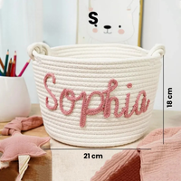 Thumbnail for CuddleBasket – Söpö ja henkilökohtainen – henkilökohtainen vaippakori