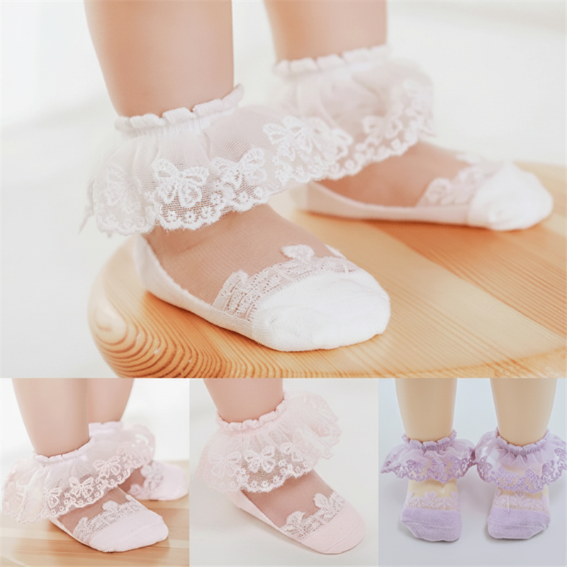 BabyBliss – Mukavat ja kevyet – vauvan pitsisukat