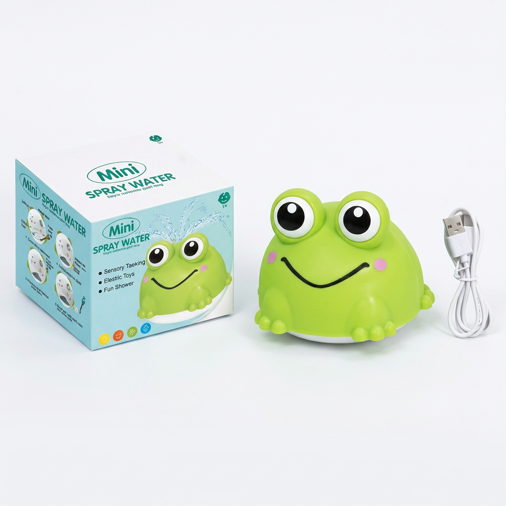 FrogSplash – Iloinen ja vuorovaikutteinen – Automaattinen vesilähde