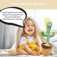 Thumbnail for Happy Cactus™ - Lelu joka vastaa ääniin - Tanssiva kaktus