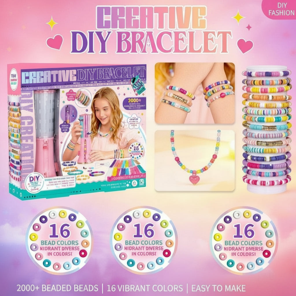 BeadMaster – Luova & opettavainen – DIY-rannekorujen askartelusetti