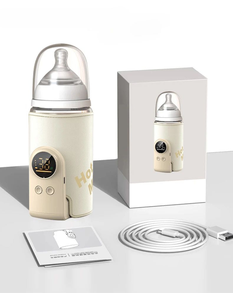 SmartBottle - Aina lämmin & valmis - Langaton ladattava maidonlämmitin