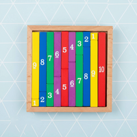 Thumbnail for TinyMath – Opetuksellinen ja kasvatuksellinen – Puinen laskutaulu