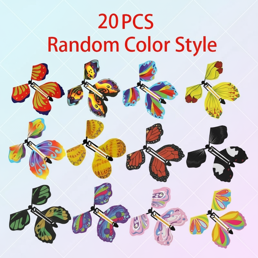 SkyCharm – Kevyt ja viehättävä – Perhosyllätyslelu