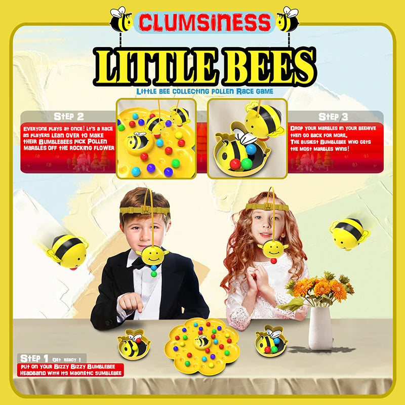 Buzzy Bee Magnetgame™ - Takuuvarmasti hauskaa - Magneettinen lautapeli