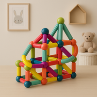 Thumbnail for Magnet Toys™ - Luovuuden kehittäminen - Magneettikepit