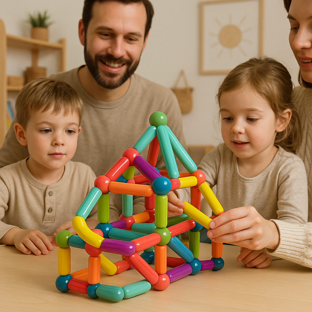 Magnet Toys™ - Luovuuden kehittäminen - Magneettikepit