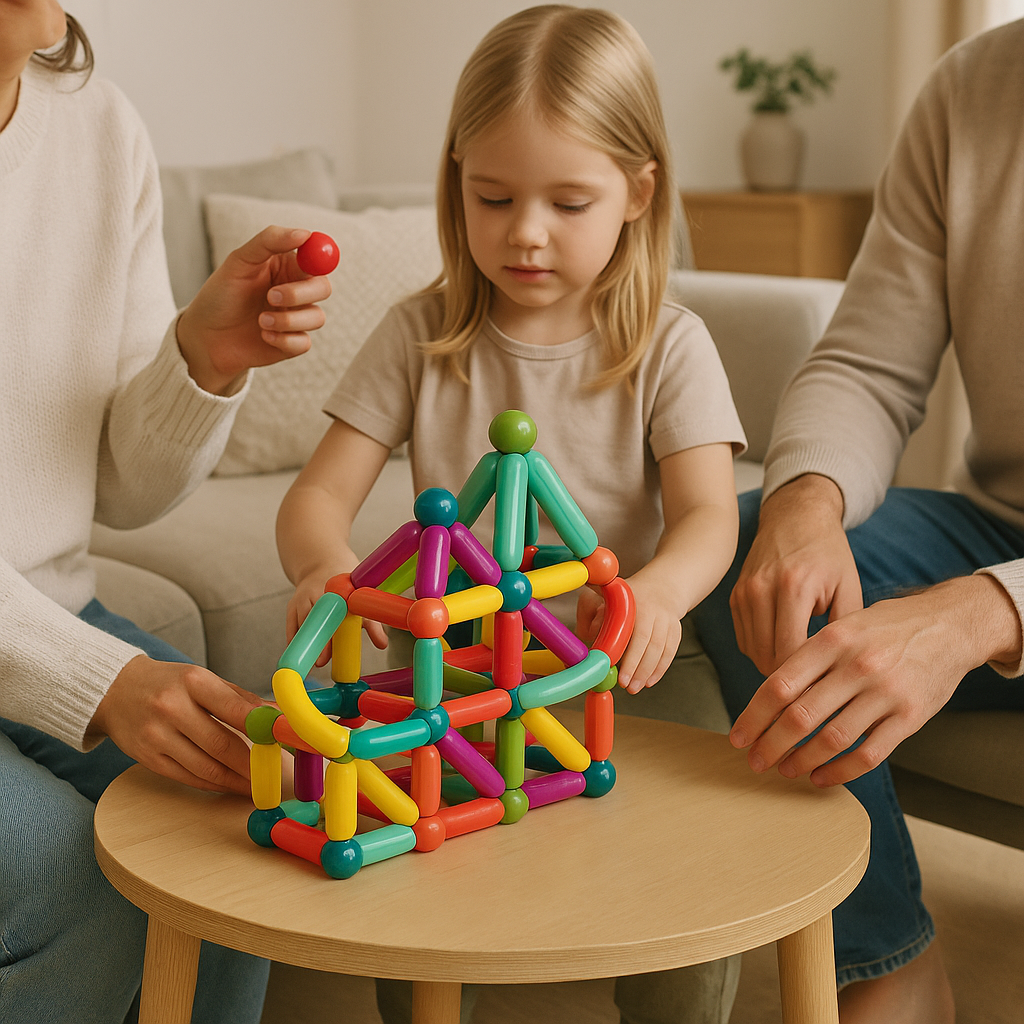 Magnet Toys™ - Luovuuden kehittäminen - Magneettikepit