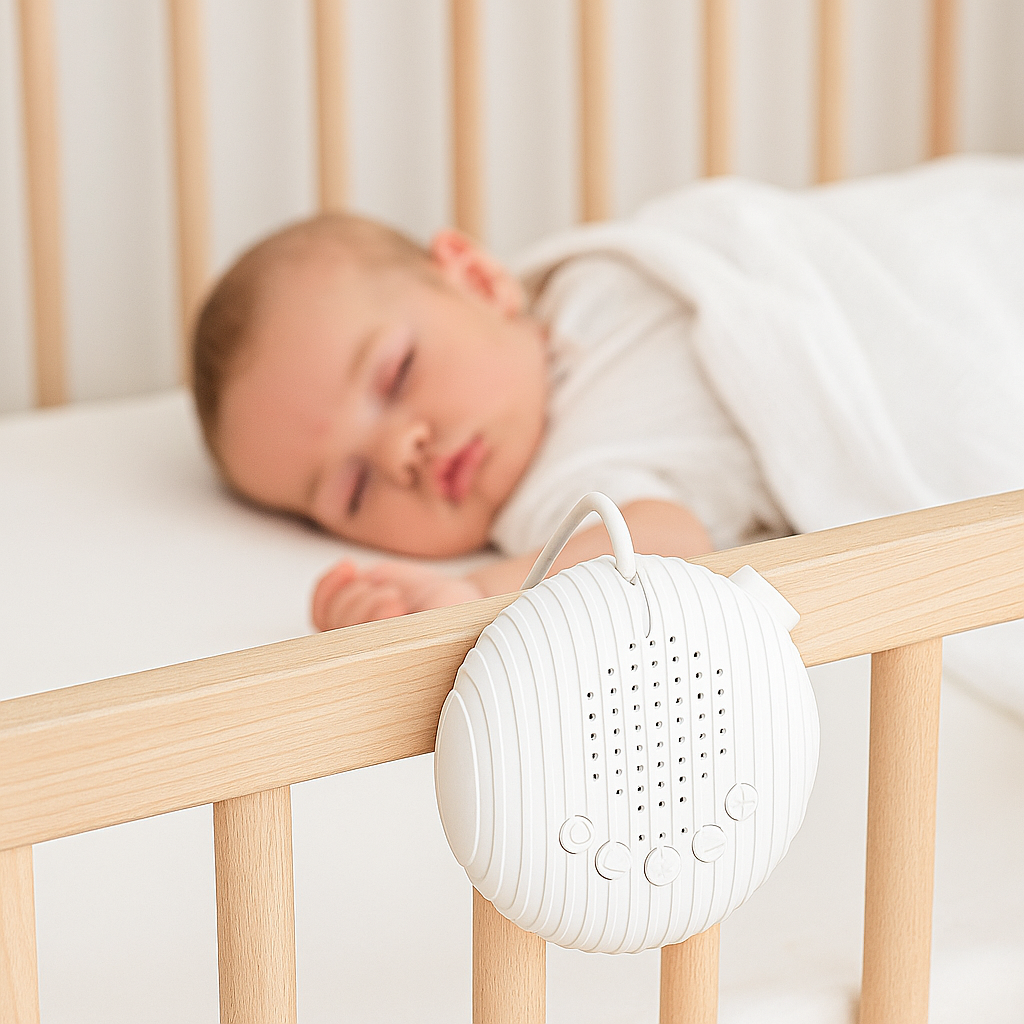 SleepEase – Lepoaika ja matka-aika - Valkoisen melun äänikone vauvoille
