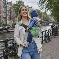 Thumbnail for Baby Sling Carrier™ - Extra leveä kantohihna - Ergonominen lantiokantokahva