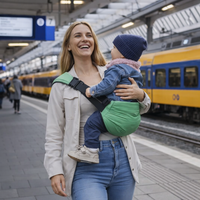 Thumbnail for Baby Sling Carrier™ - Extra leveä kantohihna - Ergonominen lantiokantokahva