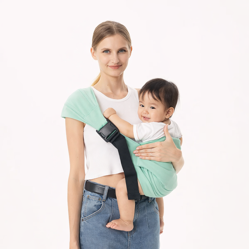 Baby Sling Carrier™ - Extra leveä kantohihna - Ergonominen lantiokantokahva