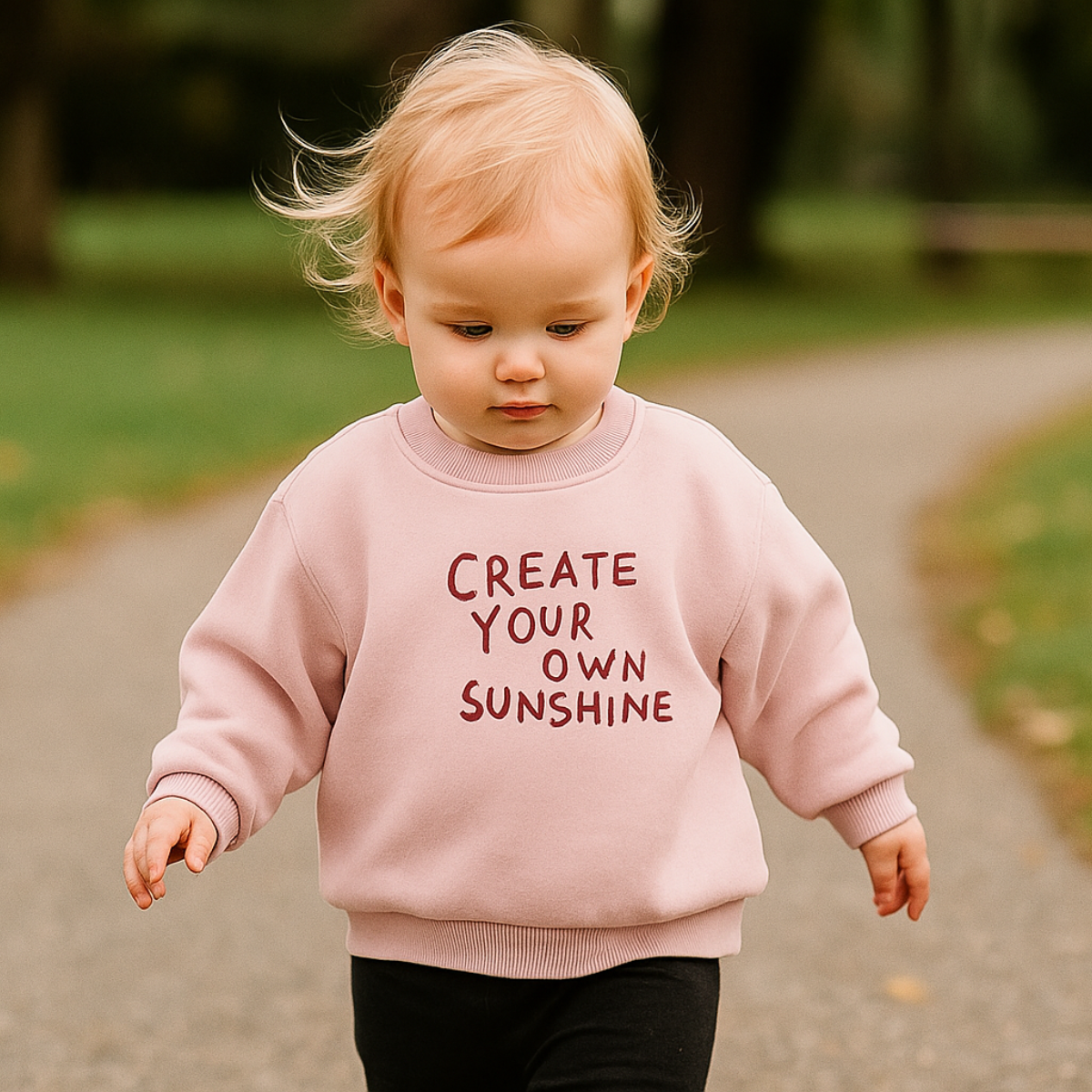 Mini Fashion™ - "Luo oma auringonpaisteesi" - villapaita