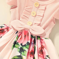 Thumbnail for Garden Dress – Kesä & raikas – Tyttöjen kukkamekko