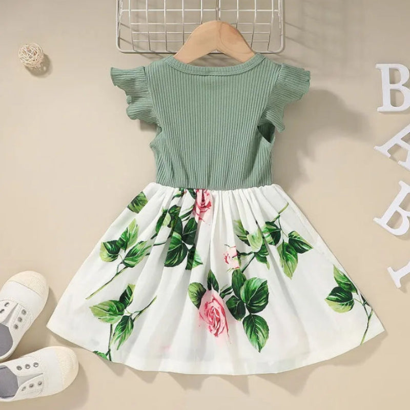 Garden Dress – Kesä & raikas – Tyttöjen kukkamekko