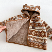 Thumbnail for LittleWarm – Viihtyisä ja tyylikäs – Fair Isle -kuvioinen talvitakki