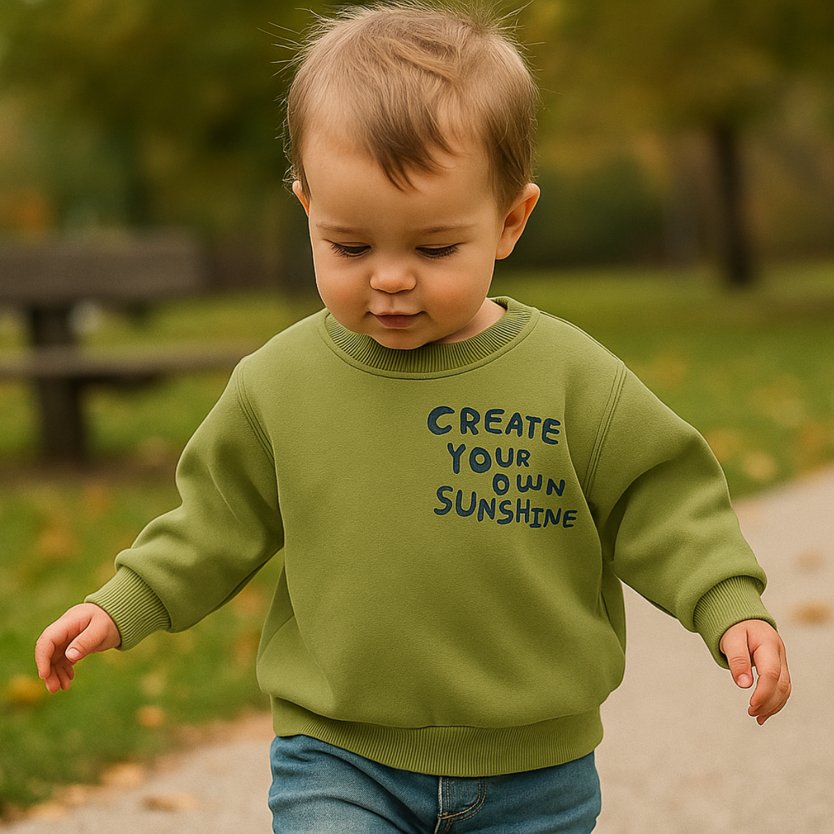 Mini Fashion™ - "Luo oma auringonpaisteesi" - villapaita