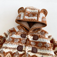 Thumbnail for LittleWarm – Viihtyisä ja tyylikäs – Fair Isle -kuvioinen talvitakki
