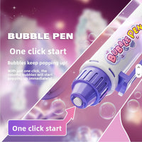 Thumbnail for Fun Bubble Maker Pen – Leikkisä ja opettavainen – Kuplakynä