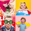 FunGoggles – Hauska ja interaktiivinen – Suurisilmäiset räpyttelevät silmälasit -lelu