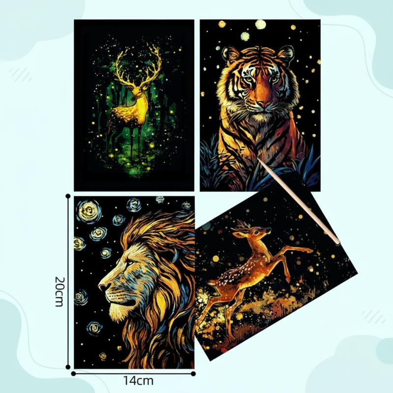 GlowArt – Glow-in-the-dark – Raaputusarpojen sarja