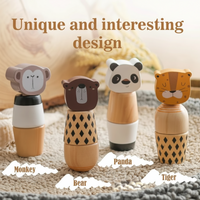 Thumbnail for WoodyFriends – Motoriikka ja hauskanpito – Puinen eläinpinoamislelu