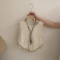 Thumbnail for TinyTrends – Boho Chic & söpö – virkattu toppi ja ruudullinen hame