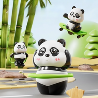 Thumbnail for PandaPlay – Hauska & aktiivinen – vetokäyttöinen panda-lelu