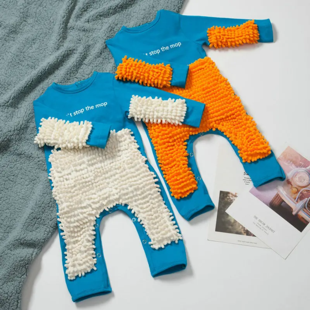 TinyCleaner – Pehmeä ja käytännöllinen – vauvan haalari ryömimiseen ja leikkimiseen