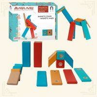 Thumbnail for MagPlayer – Luovuus ja motoriset taidot – DIY-puumagneettiset rakennuspalikat