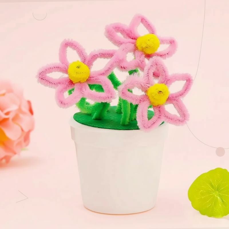 CraftBloom – Värikäs ja luova – DIY-kukkaruukun askartelusetti