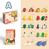 Thumbnail for Fruitigo – Oppiminen ja leikki – Montessori-hedelmäleikkisetti