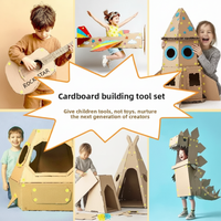 Thumbnail for CardboardMaster – Leikkisä ja kehittävä – askartelupaketti pahvista