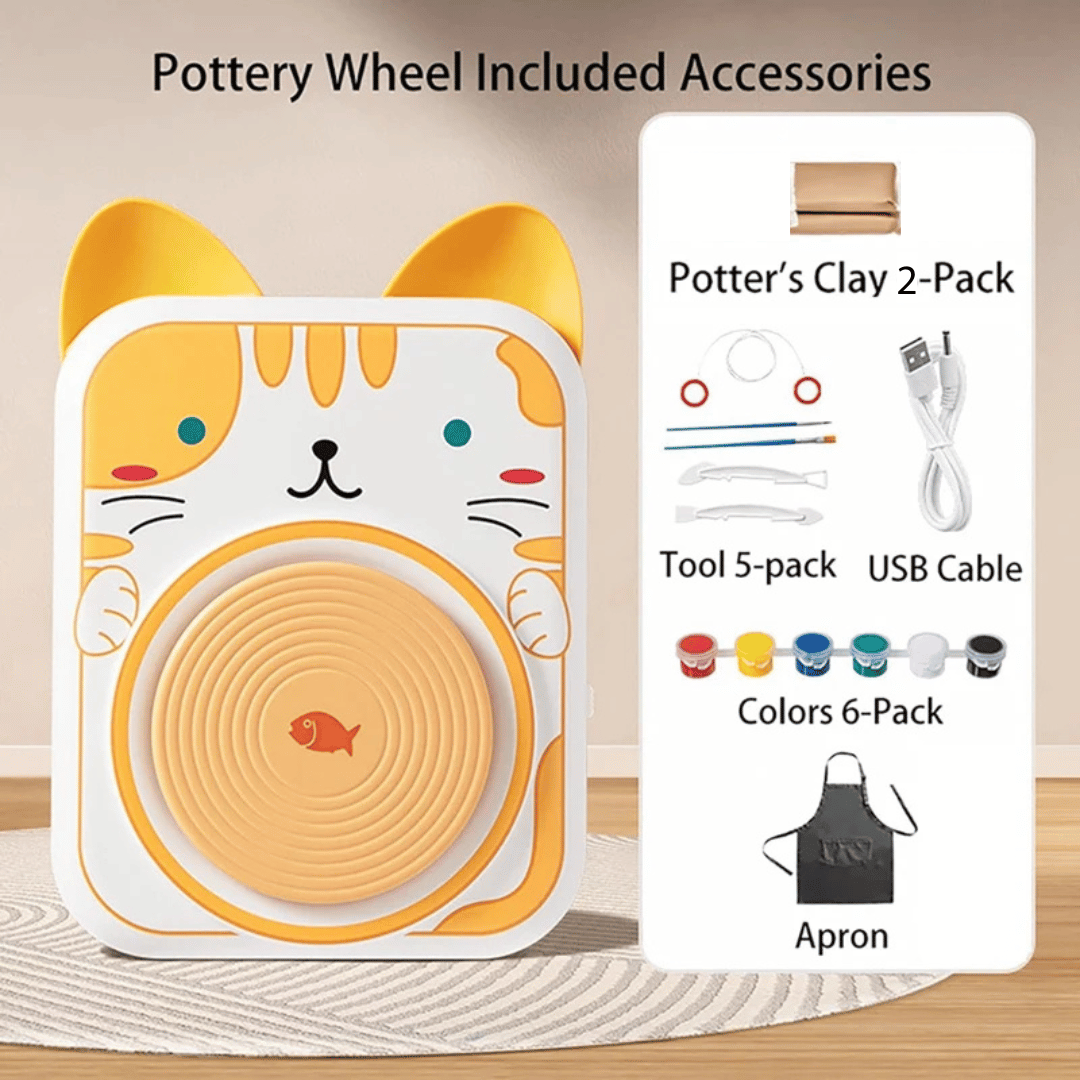 Pottery Set™ - Pienet taiteilijat - Lasten keramiikkasetti
