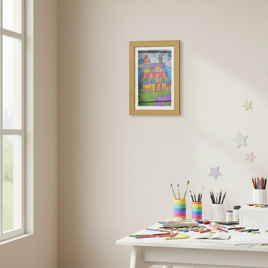 LittleGallery – Hauska ja opettavainen – Taidekehys A4