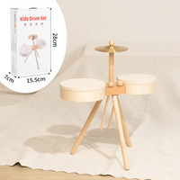 Thumbnail for Kids Wooden Drum Toy – Musiikki & Luovuus – Rumpusetti